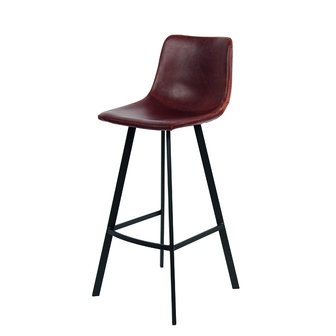 Meubelen-Online - Counter chair Tonnie set 2 krukken bruin