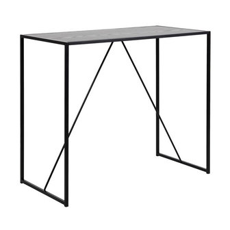 Meubelen-Online - Bartafel Honkytonk zwart essen sidetable