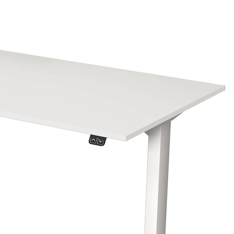 Meubelen-Online - Zit sta bureau Move-1 wit 120x80cm elektrisch verstelbaar