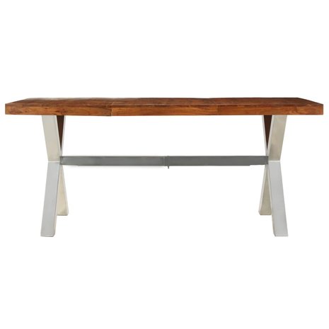 Eettafel Belle180x90x76 cm massief hout
