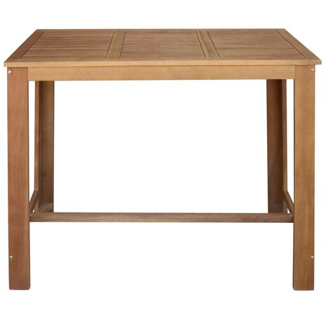 Bartafel Roger 120x60x105 cm massief hout