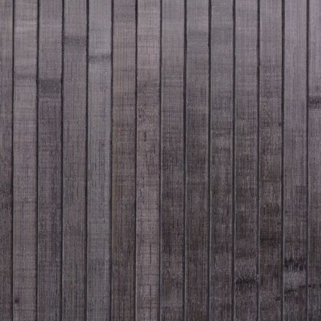 Kamerscherm grijs bamboe 250x165 cm