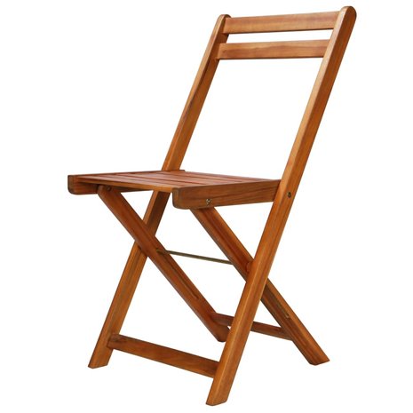 Meubelen-Online - Tuinstoelen Marloes set 2 st hout opvouwbaar