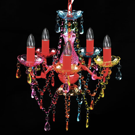 Meubelen-Online - Kroonluchter Kristal Multicolour