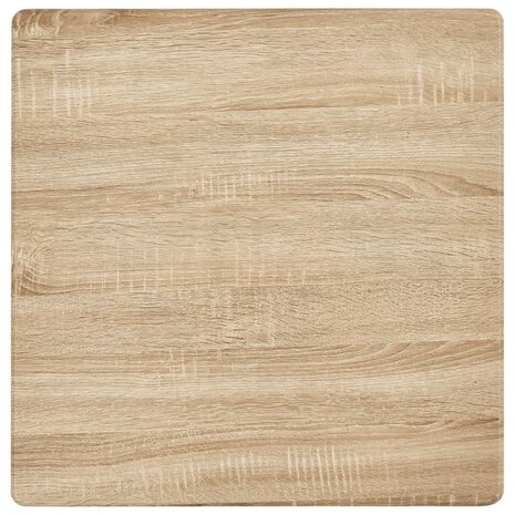 Bartafel Sunday 60x60x111 cm MDF eikenkleurig
