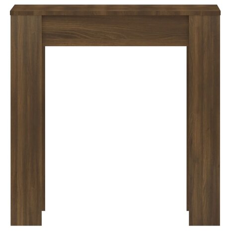 Eettafel Sandra 140x74,5x76 cm hout bruin