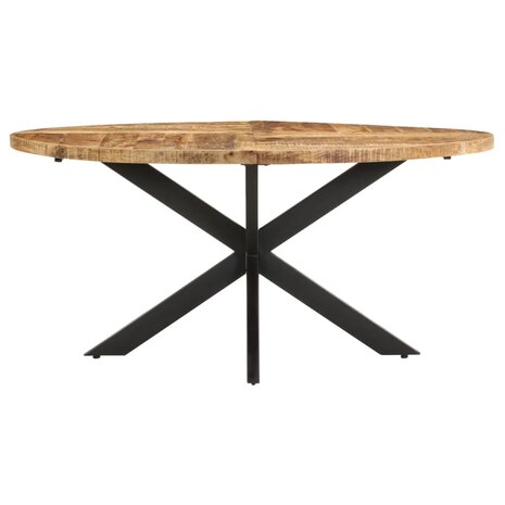 Eettafel Culi 160x90x75 cm ruw mangohout