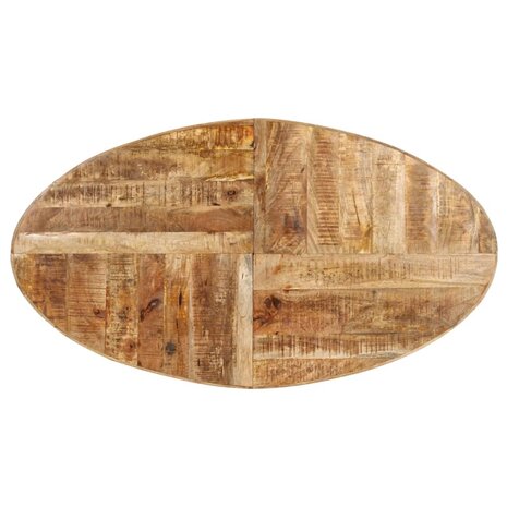 Eettafel Culi 160x90x75 cm ruw mangohout
