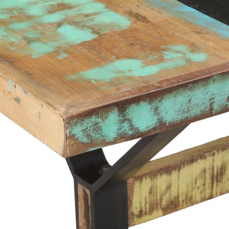 Eettafel Hanz 160x80x76 cm massief gerecycled hout