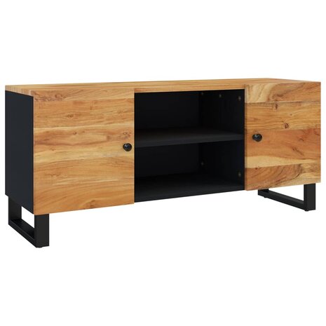 Tv-meubel Casey 105x33x46 cm massief acaciahout