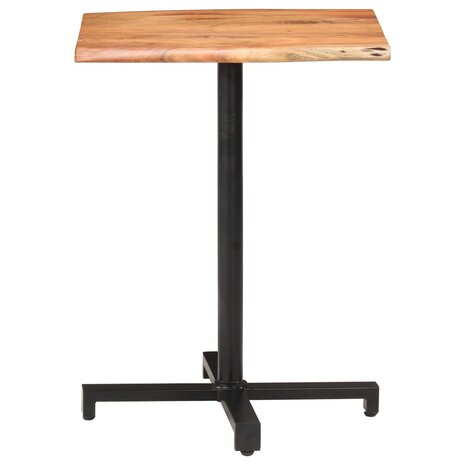 Bistrotafel Met Natuurlijke Randen 60X60X75 Cm Acaciahout
