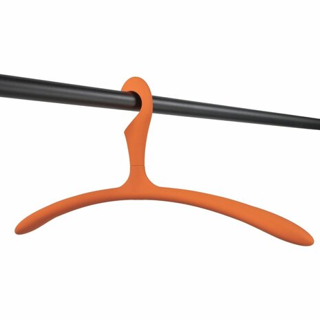 Kleerhanger ARX SET 5 st kunststof oranje kledinghanger