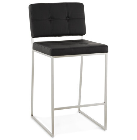 Counter chair Wobbe barkruk zwart