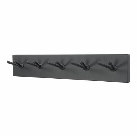 Spinder-design - Wandkapstok Pull 5 dubbele haken zwart