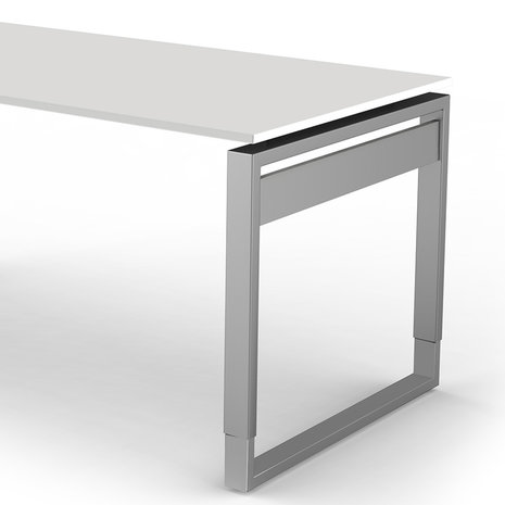 cache Begroeten klink Bureau Workspace 160cm wit in hoogte verstelbaar