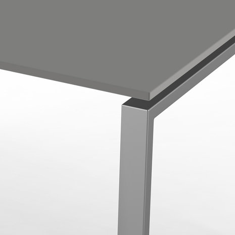 Kerkmann - Eettafel Beta 120cm grijs hoogte verstelbaar detail