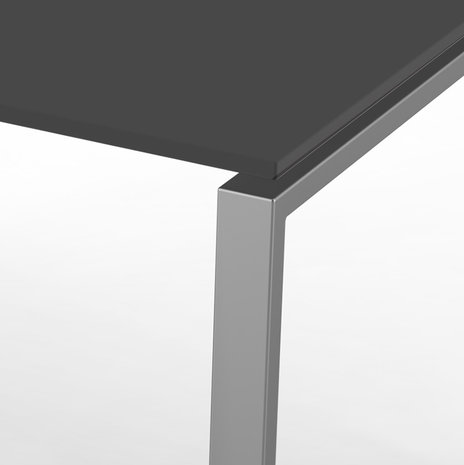 Kerkmann - Eettafel Beta 120cm antraciet hoogte verstelbaar detail