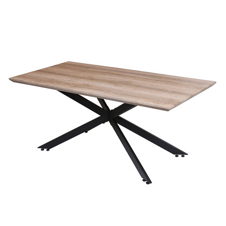 Meubelen-Online - Eettafel Timber 180cm eiken