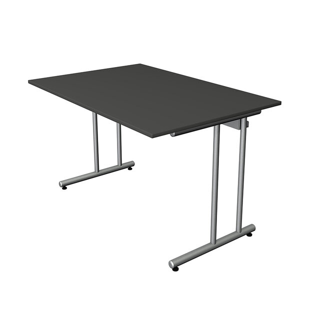 Kerkmann - Bureau Profi antraciet 120x80 cm