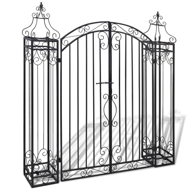 Poort Decoratief 112X20,5X134 Cm Smeedijzer