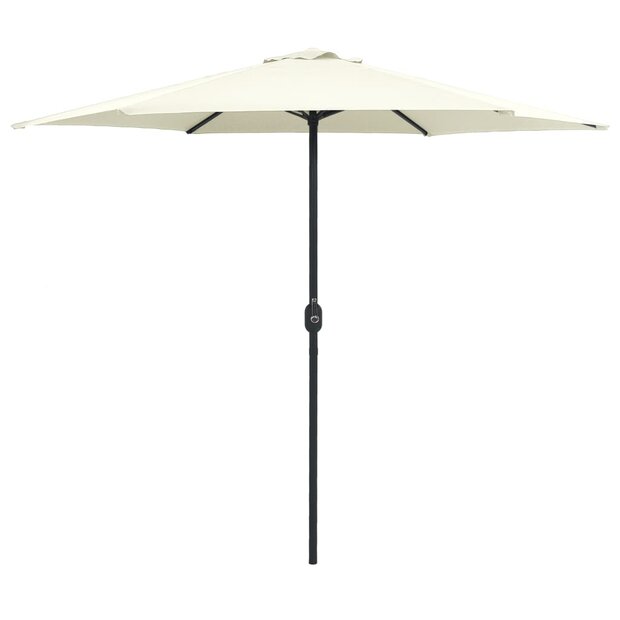 Parasol Met Aluminium Paal 270X246 Cm Zandwit