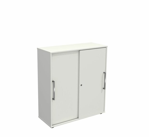 Kerkmann - Archiefkast schuifdeuren 100x40x111cm wit