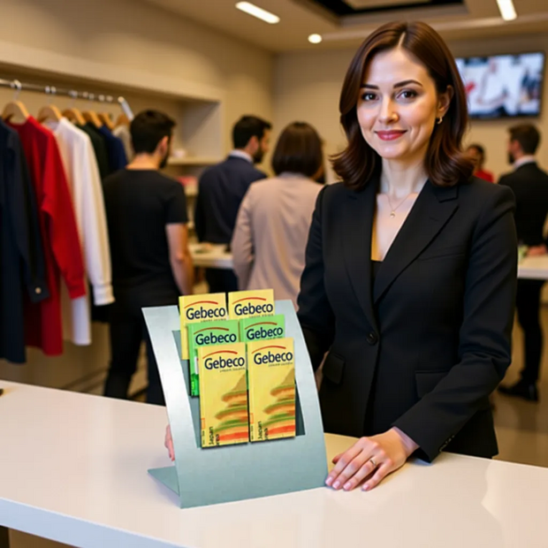 Kerkmann - Folderhouder Counter 3 vak tafel display