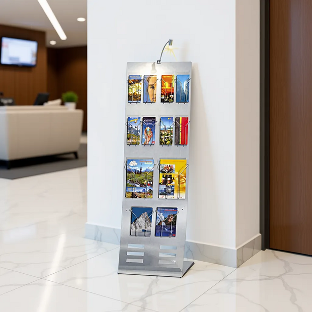 Kerkmann - Folderhouder Business display met verlichting breed