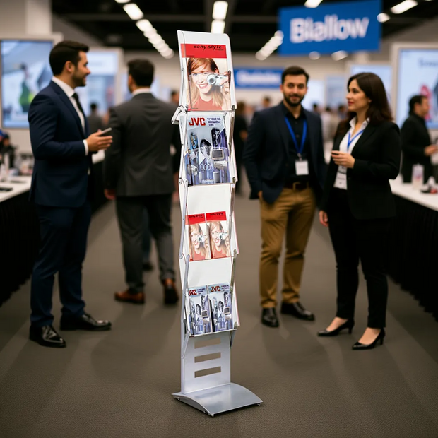 Kerkmann - Folderhouder Opvouwbaar vloer display