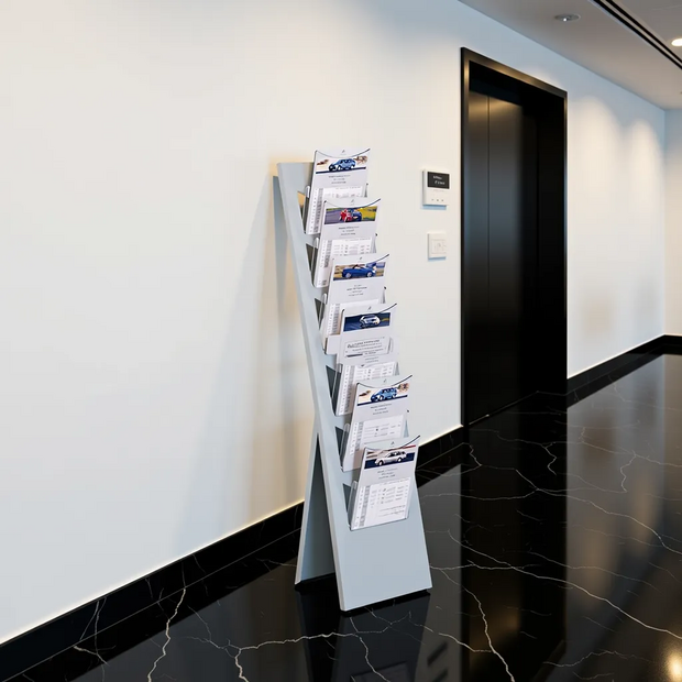 Folderhouder Succes staand of wandmontage 132cm