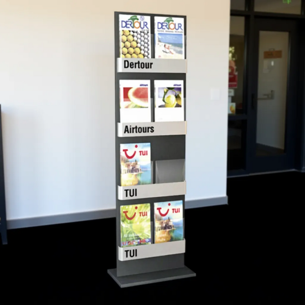 Kerkmann - Folderhouder Info staande vloer display dubbel