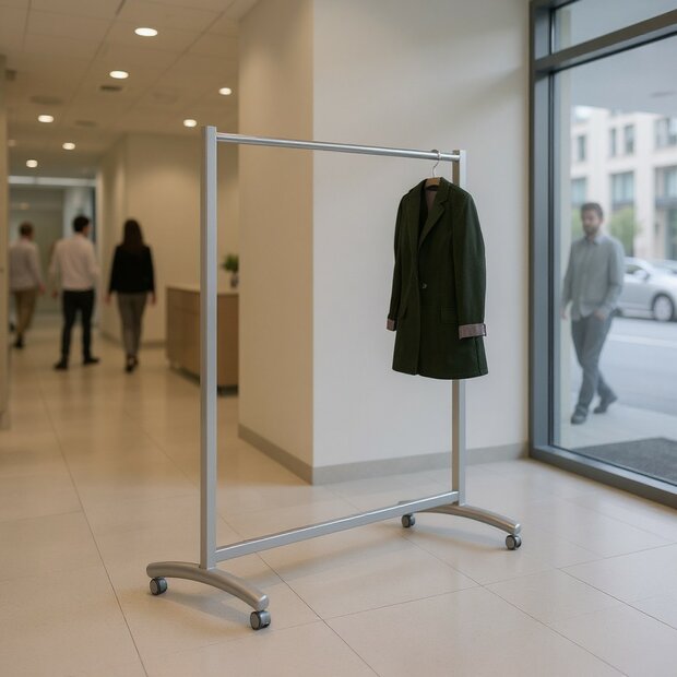 Kerkmann - Kapstok Event metaal staande op wielen