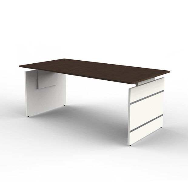 Kerkmann- Bureau Office desk 160cm bruin hoogte verstelbaar