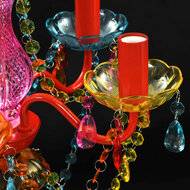 Meubelen-Online - Kroonluchter Kristal Multicolour