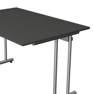 Kerkmann - Bureau Profi antraciet 120x80 cm