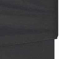 Partytent Inklapbaar Met Zijwanden 3X6 M Antracietkleurig