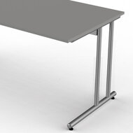 Kerkmann - Bureau Profi grijs 160cm detail
