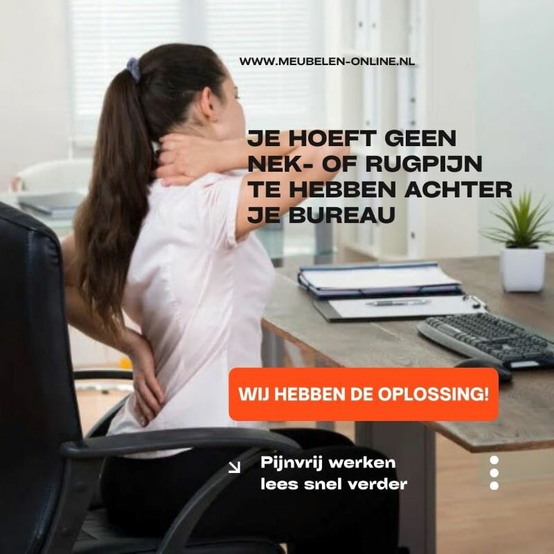 Pijnvrij werken dankzij een zit sta bureau, zo werkt het