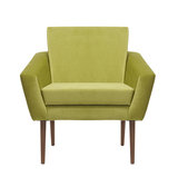 Sternzeit-design - fauteuil Supernova - stof velvet appel groen