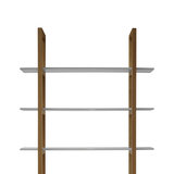 Boekenkast Store eiken met witte planken Boekenkast Store eiken met witte planken
