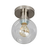 Expo Trading - Plafondlamp Calvello enkel helder glas bol lamp
