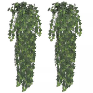Kunstplanten klimop 90 cm groen 2 stuks